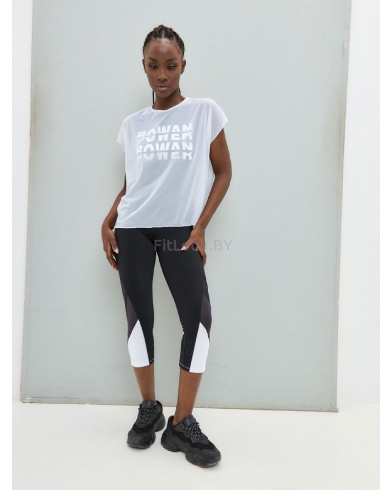 Двойная майка в сетку ROWAN POWER White