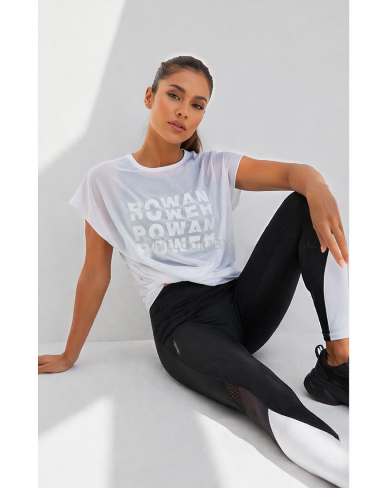 Двойная майка в сетку ROWAN POWER White