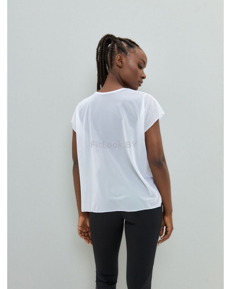 Двойная майка в сетку ROWAN POWER White