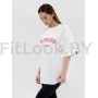 Футболка Bona Fashion: OVERSIZE T- shirt Selfmade "White"