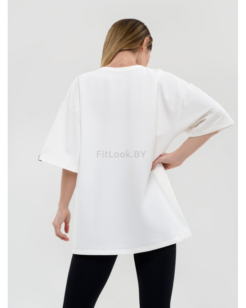 Футболка Bona Fashion: OVERSIZE T- shirt Selfmade "White"