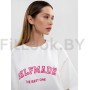 Футболка Bona Fashion: OVERSIZE T- shirt Selfmade "White"