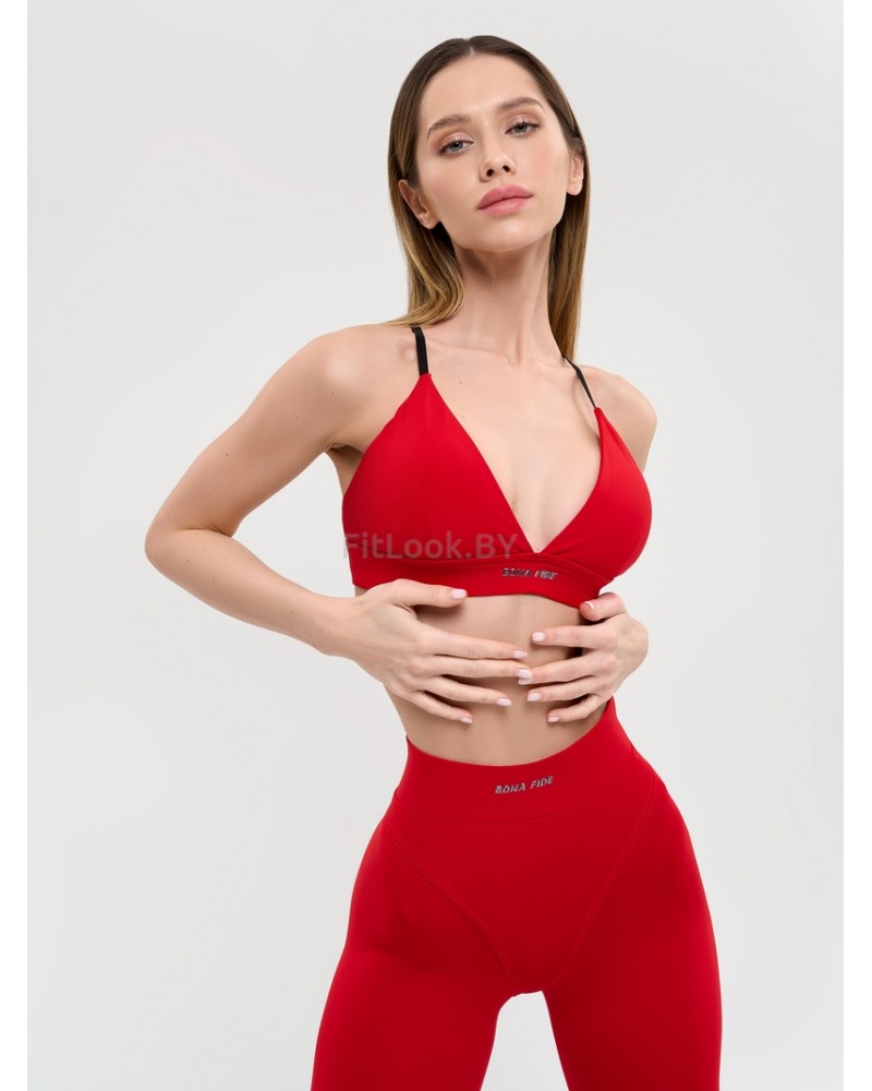 Бра Bona Fide: Charm Top "Red"