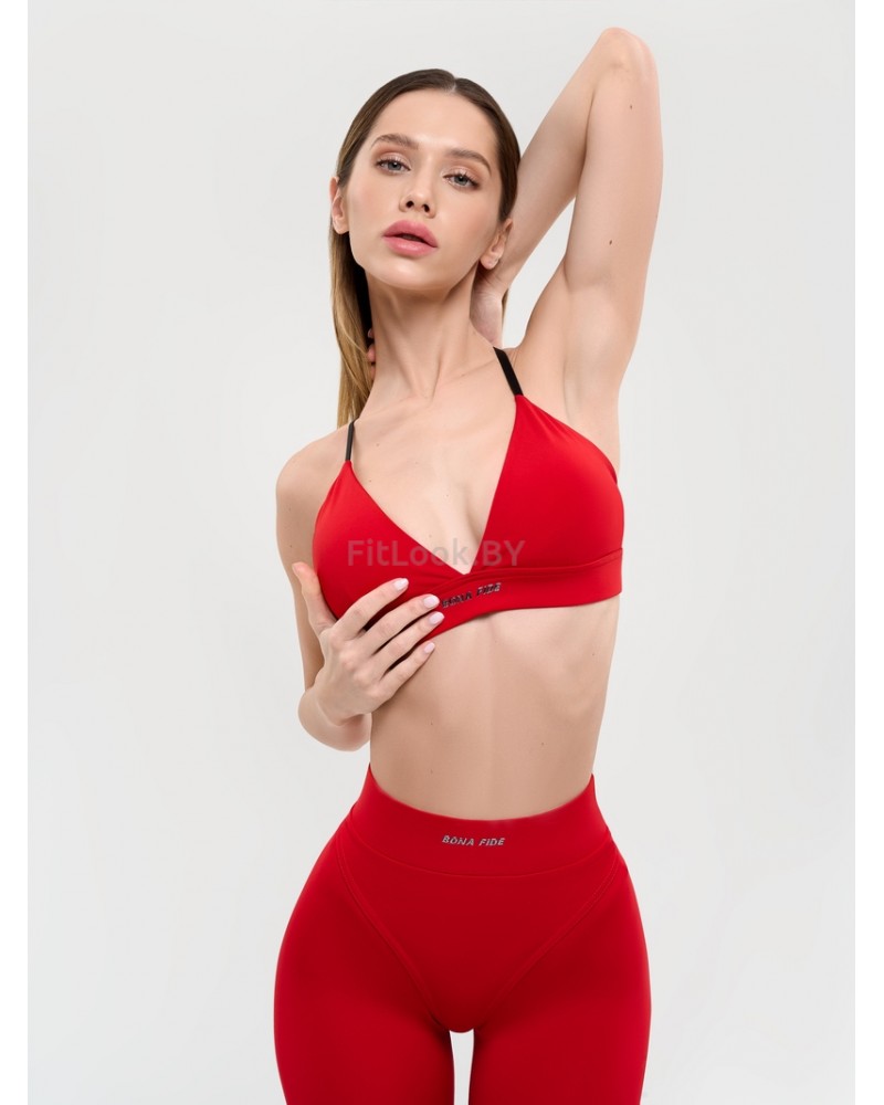 Бра Bona Fide: Charm Top "Red"