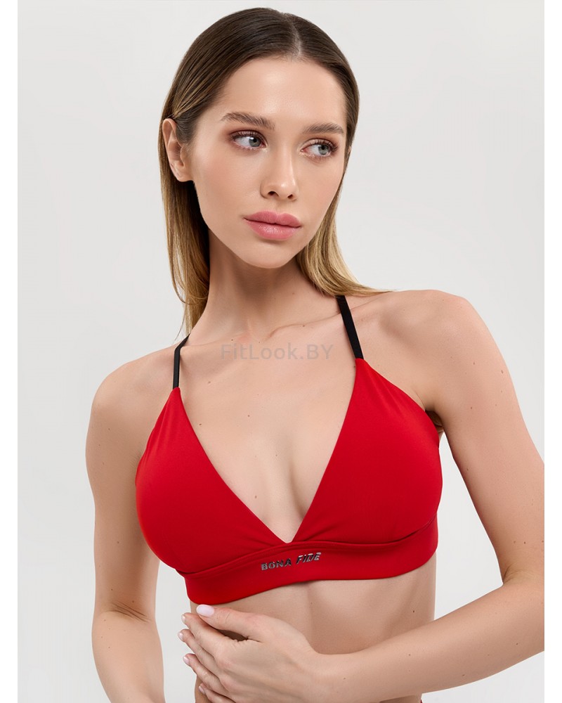 Бра Bona Fide: Charm Top "Red"