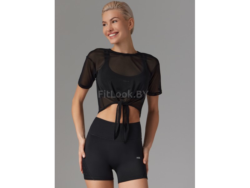 Футболка Neverlate Angel Black 268.1