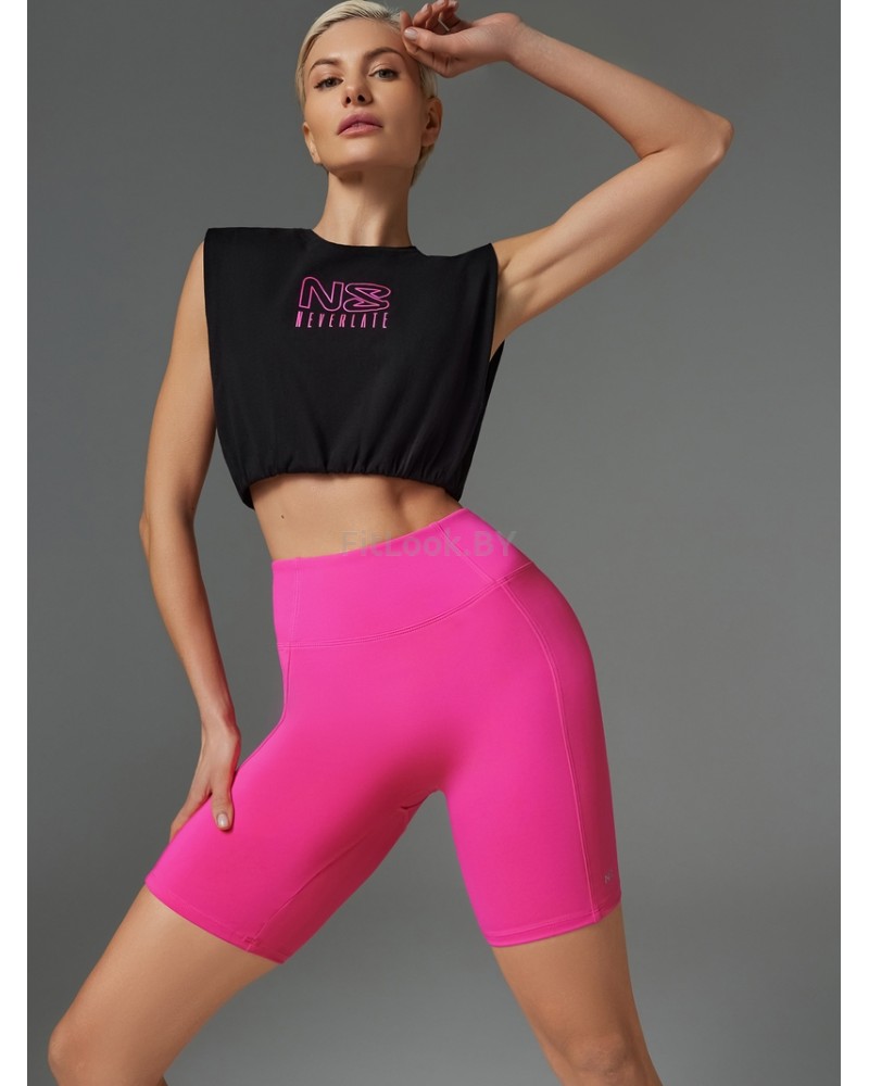 Велосипедки с моделирующим поясом c Push-UP