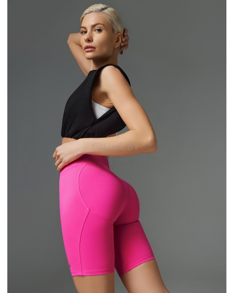 Велосипедки с моделирующим поясом c Push-UP