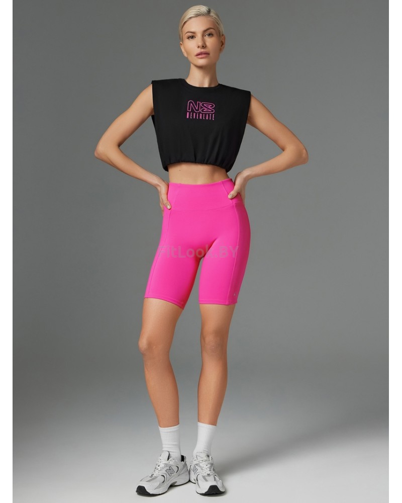 Велосипедки с моделирующим поясом c Push-UP