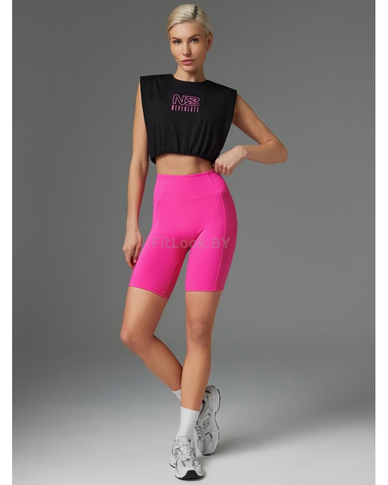 Велосипедки с моделирующим поясом c Push-UP