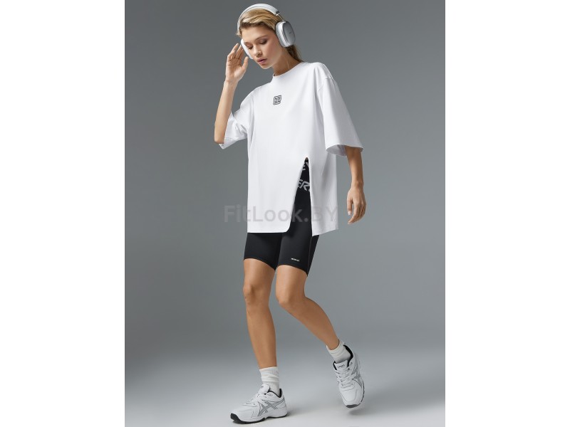 Оверсайз футболка Neverlate Active Sport NS White 901.4