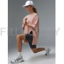 Футболка свободного силуэта ACTIVE SPORT create yourself с разрезом