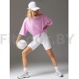Футболка свободного силуэта ACTIVE SPORT create yourself с разрезом