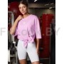 Футболка свободного силуэта ACTIVE SPORT create yourself с разрезом