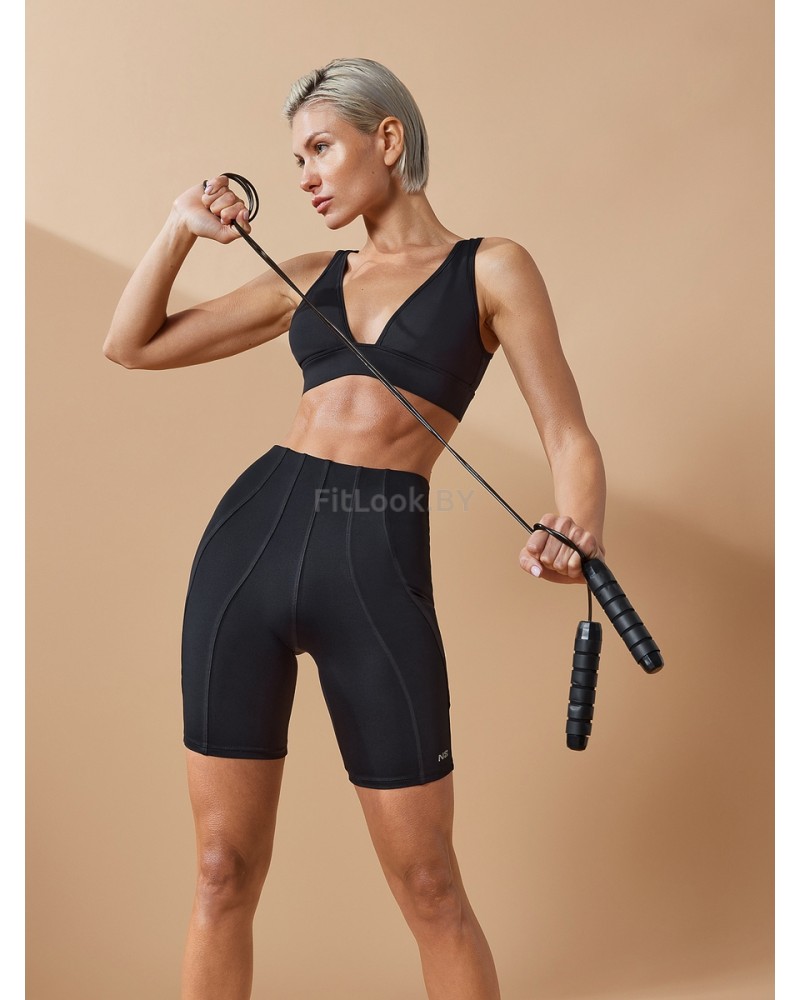 Велосипедки моделирующего кроя с высокой посадкой