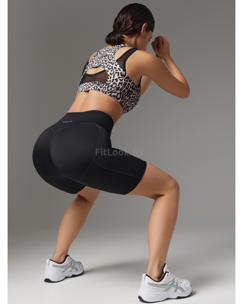 Велосипедки с моделирующим поясом c Push-UP