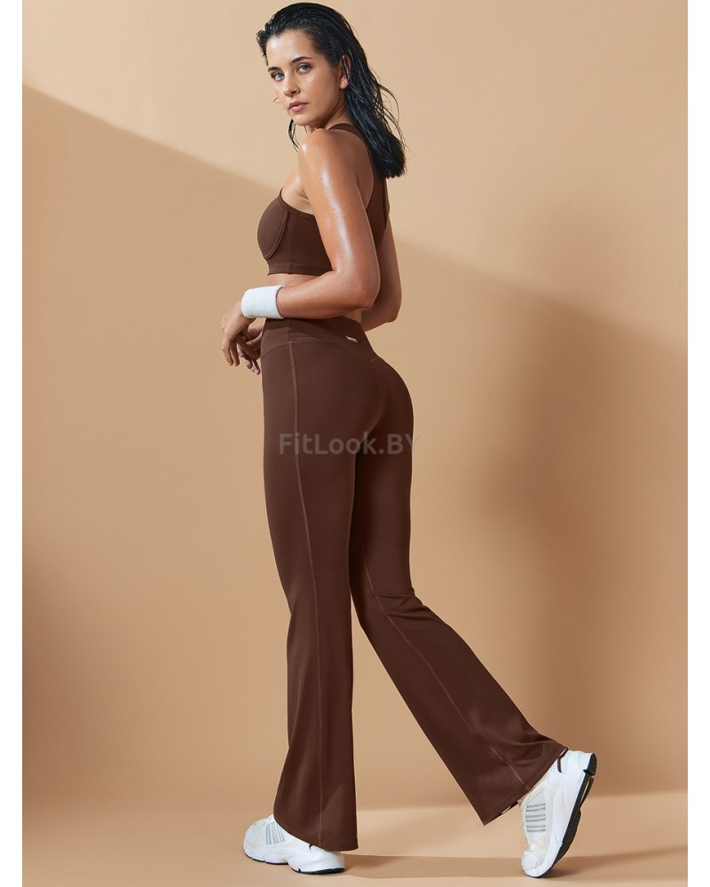 Брюки-клёш Neverlate Flared Legg Black