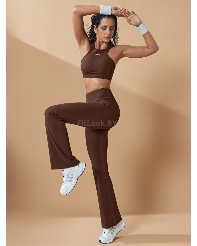 Брюки-клёш Neverlate Flared Legg Black