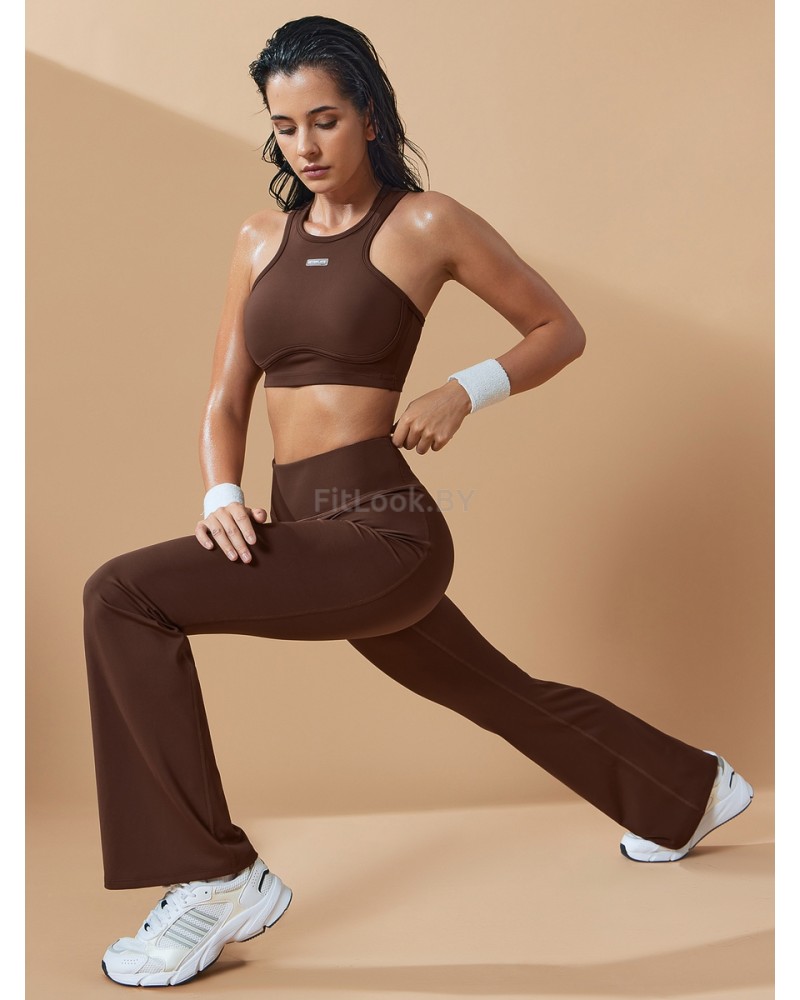 Брюки-клёш Neverlate Flared Legg Black