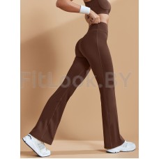 Брюки Neverlate Flared Legg Brown