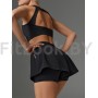 Двойные спортивные шорты Neverlate Twins Black