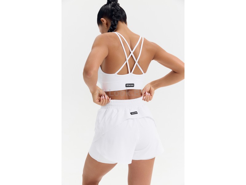 Шорты Forstrong Race White (двухслойные)