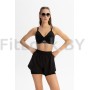 Двухслойные шорты 2-в-1 Forstrong Race Black