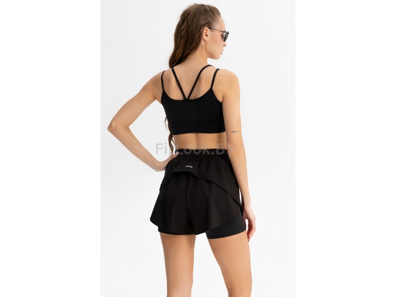 Шорты Forstrong Race Black (двухслойные)