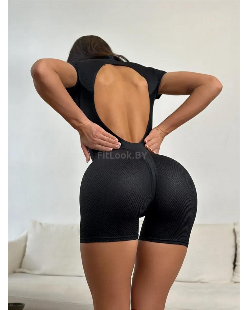 Комбинезон Bona Fide: Extra Sexy Back "Black"
