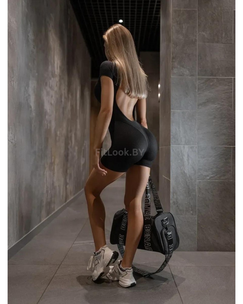 Комбинезон Bona Fide: Extra Sexy Back "Black"