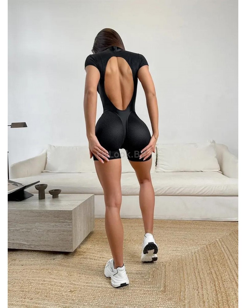 Комбинезон Bona Fide: Extra Sexy Back "Black"