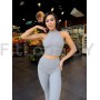 Майка-топ Bona Fashion: Top "Ribbed Gray"