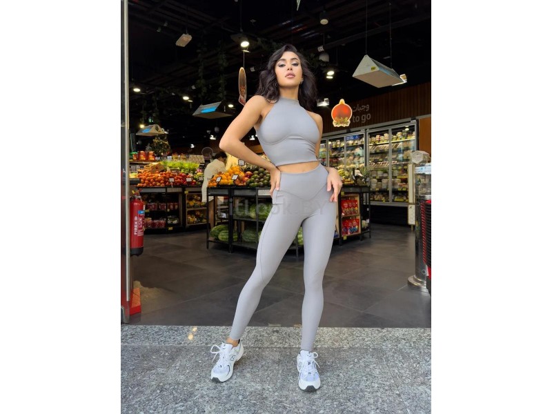 Леггинсы Bona Fide  Leggings "Ribbed Gray"