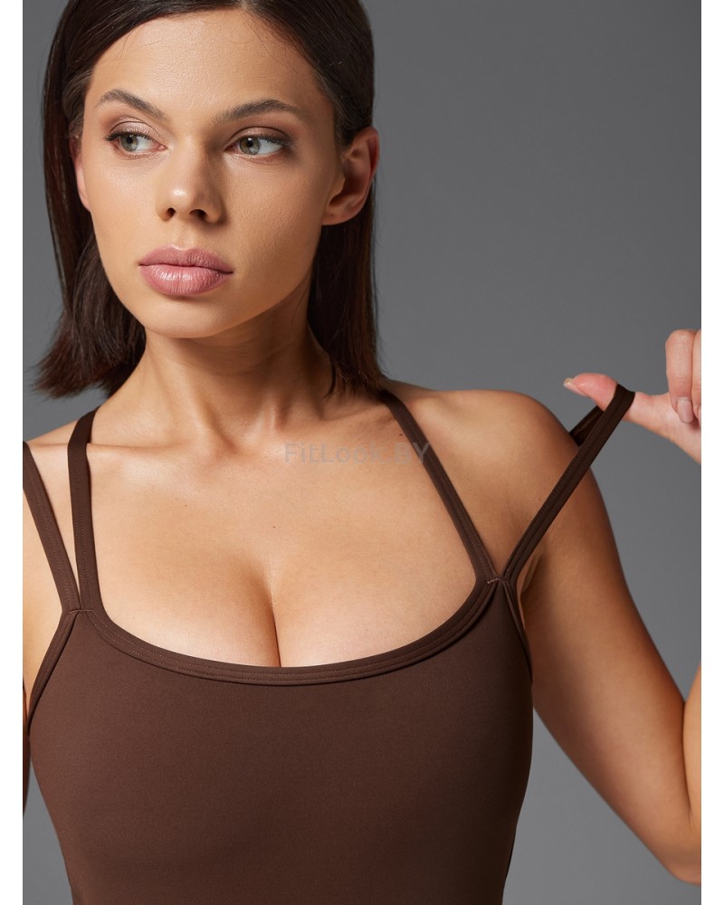 Моделирующий комбинезон Neverlate PERFECT BODY с двойными бретелями