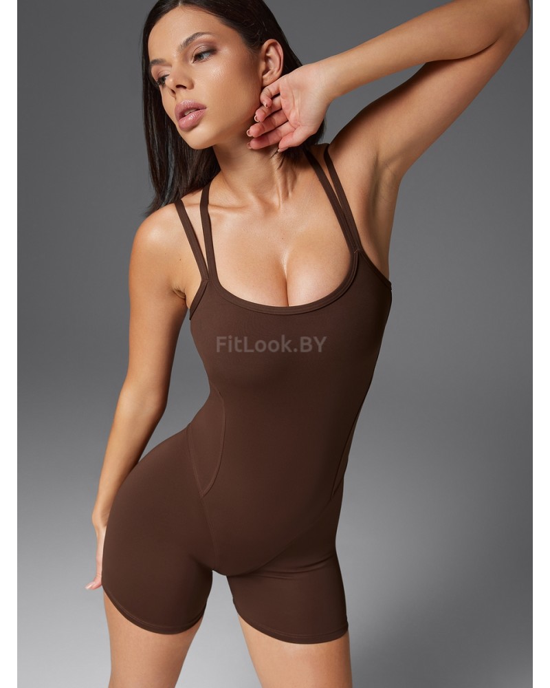 Моделирующий комбинезон Neverlate PERFECT BODY с двойными бретелями