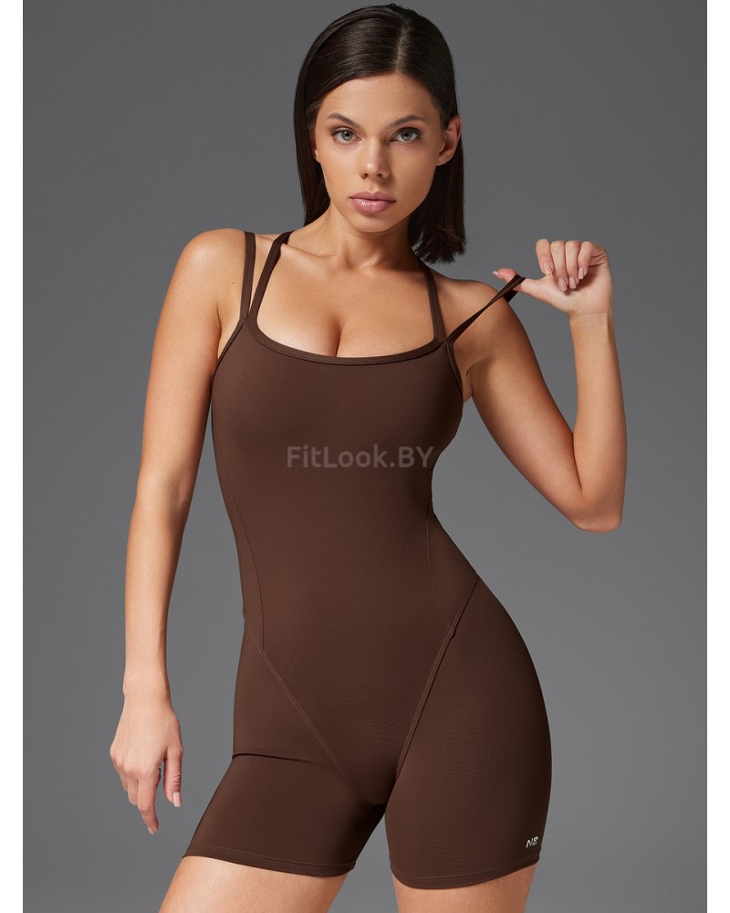 Моделирующий комбинезон Neverlate PERFECT BODY с двойными бретелями