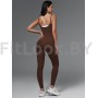 Женский моделирующий комбинезон  c имитацией топа Neverlate  BodySuit Brownie