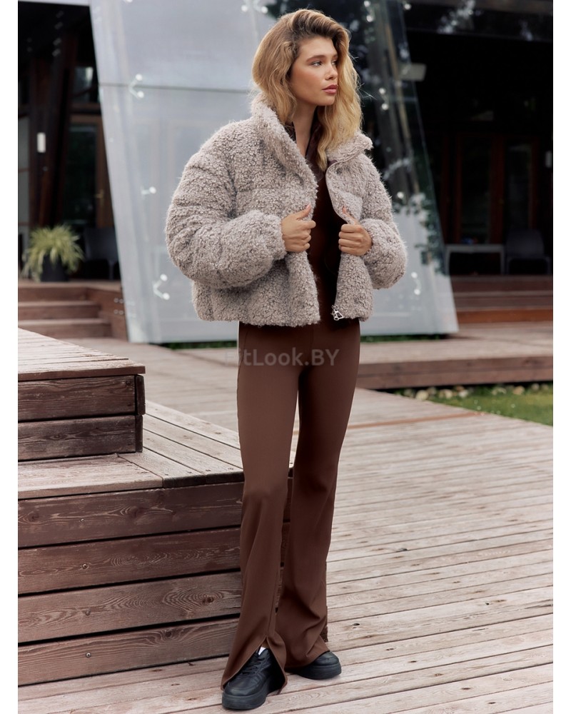 Моделирующий комбинезон в рубчик Neverlate