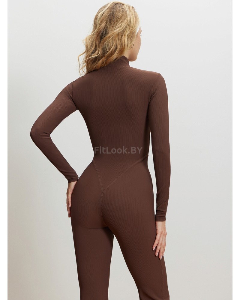 Моделирующий комбинезон в рубчик Neverlate