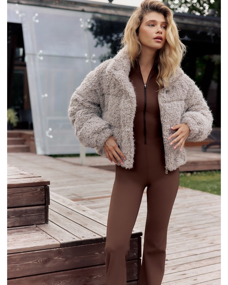 Моделирующий комбинезон в рубчик Neverlate