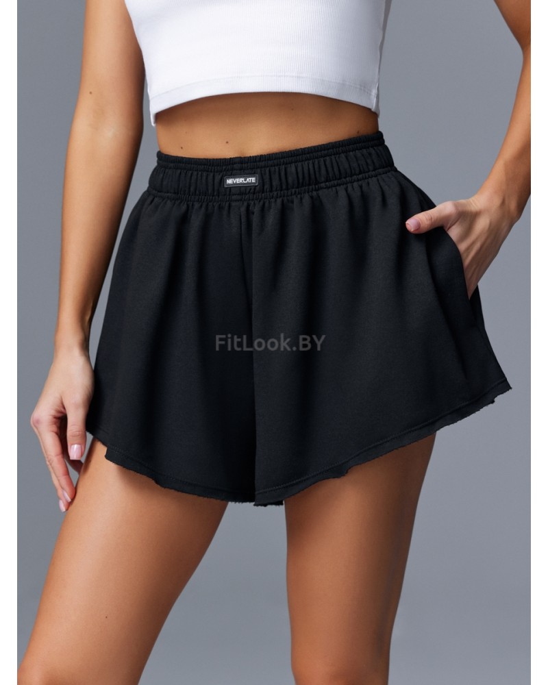 Шорты Neverlate Cotton HR Black 