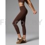 Леггинсы 7/8 с широким поясом