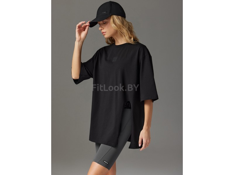 Оверсайз футболка Neverlate Active Sport Black 901.5