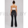 Леггинсы-клёш FITBASE Scrunch Cargo Black