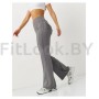 Леггинсы-клёш FITBASE Scrunch Dark Grey