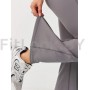 Леггинсы-клёш FITBASE Scrunch Dark Grey