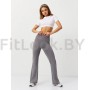 Леггинсы-клёш FITBASE Scrunch Dark Grey