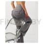 Леггинсы-клёш FITBASE Scrunch Dark Grey