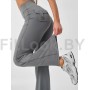 Леггинсы-клёш FITBASE Scrunch Dark Grey