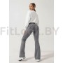 Леггинсы-клёш FITBASE Scrunch Dark Grey